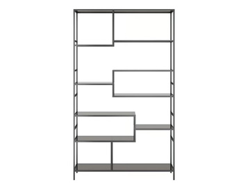 LOFT - Open glass and steel shelving unit by KARE Design - view 3
